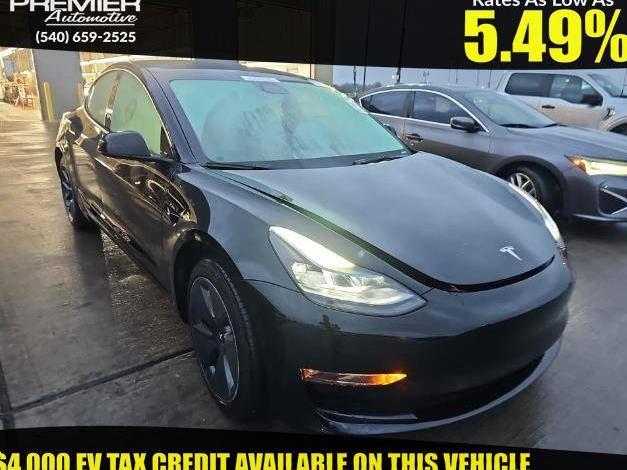 TESLA MODEL 3 2022 5YJ3E1EB6NF205801 image